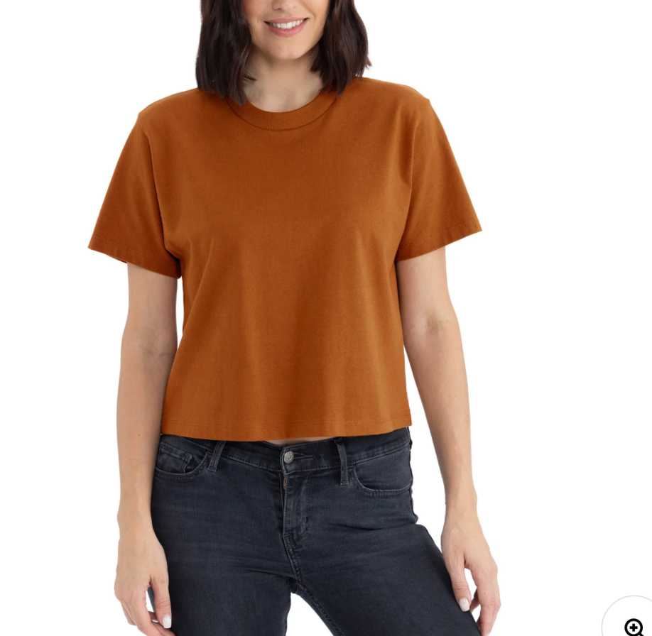 Ladies' Heavyweight Boxy T-Shirt